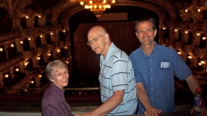 Prague State Opera with Mom and Dad