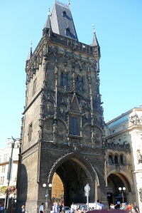 The Powder Tower. There's an interesting little museum inside.