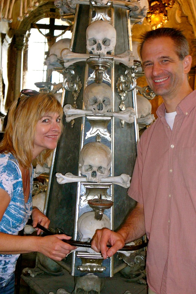 What? Bones in a church??