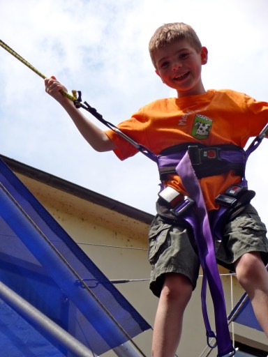 i got launched in the air!