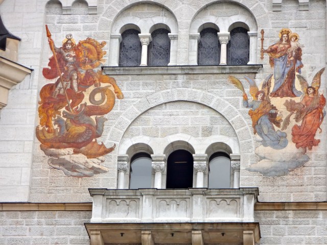 The castle actually looked very new up close. It had just been restored earlier this year.