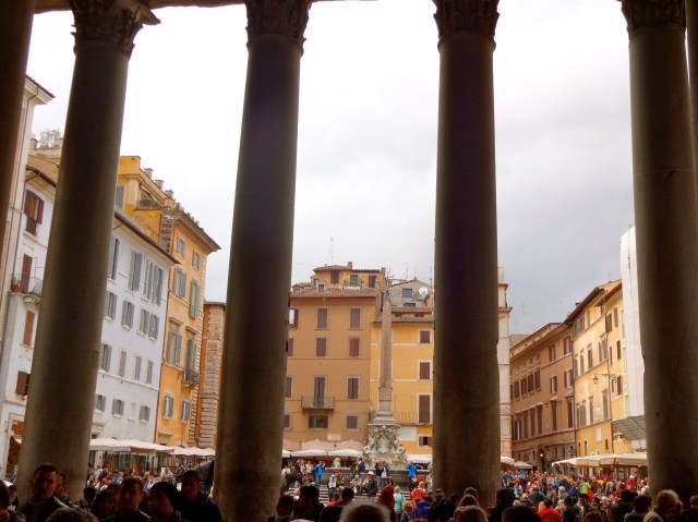 The view from the Pantheon.
