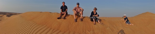 The adults enjoyed chillin' while the kids played...