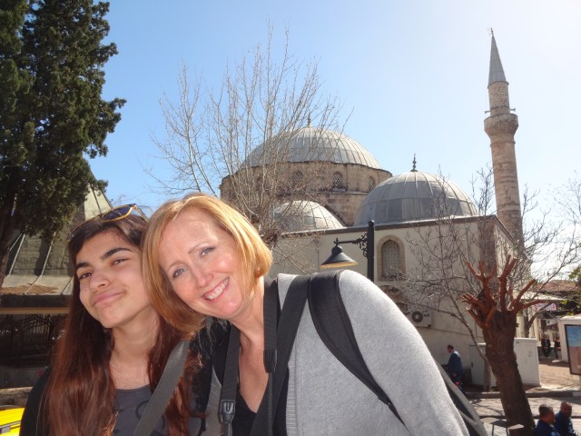 We have had a steady stream of visitors.  It is fun to show friends our new city!