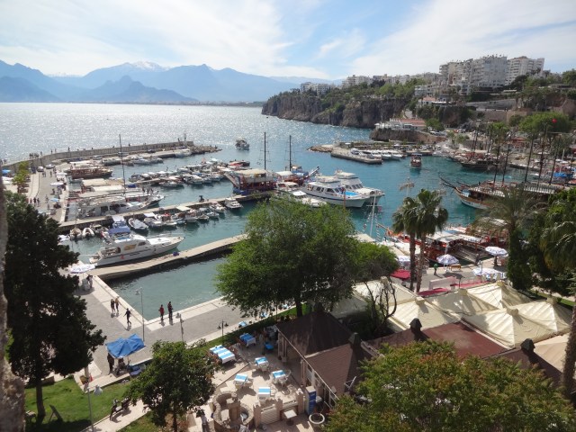 Kaleici's harbor in Antalya