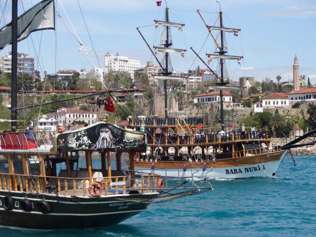 We like going on boat rides with guests!